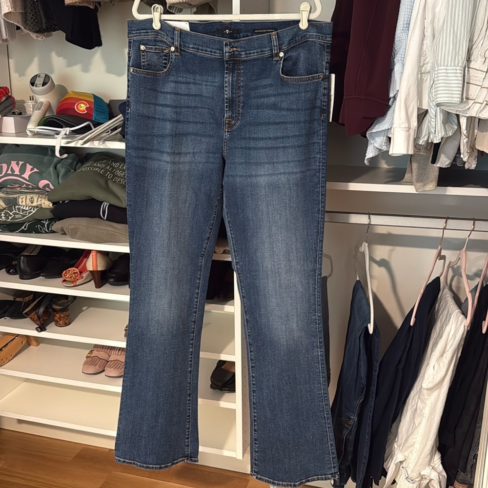 NWT 7 for all mankind bootcut jeans